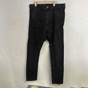 Barbara I Gongini Women's Black Long Inseam Slim Fit Skinny Jeans Size 50 NWT‎